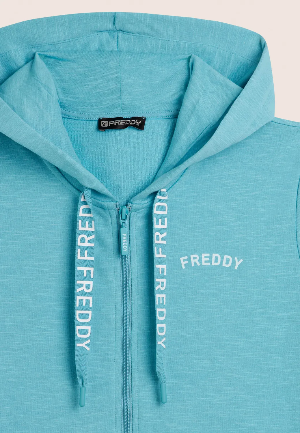 Freddy Kapuzenjacke French Terry Rose