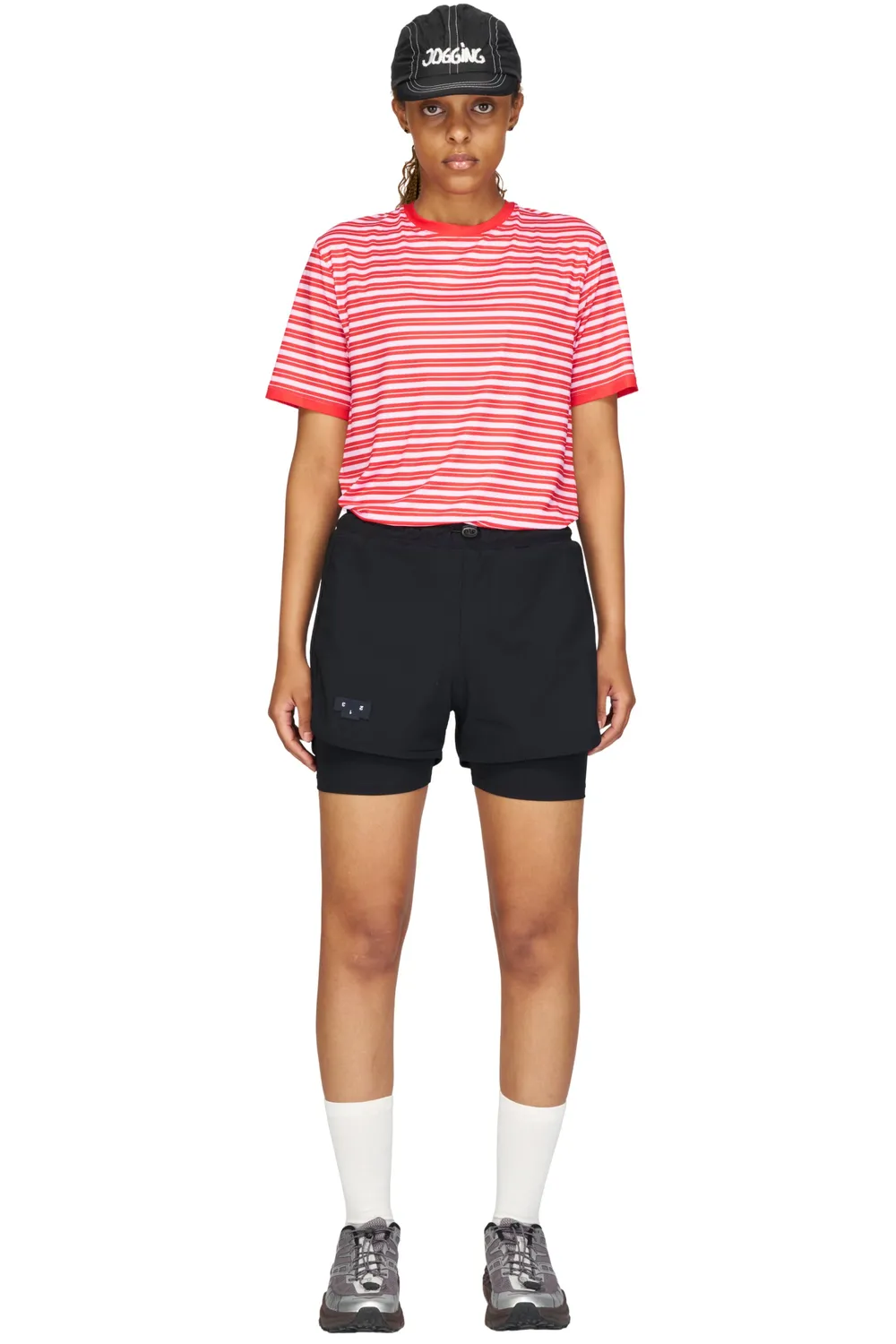 UNNA Flow Shorts 3" Laufshorts Schwarz Innenhose