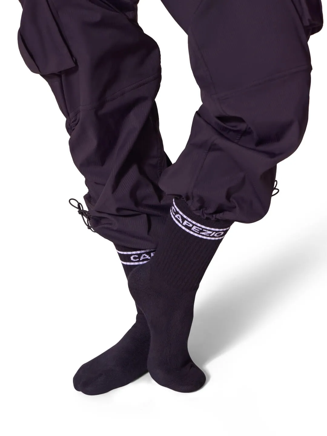Capezio Street Style Varsity Crew Socken Weiß Baumwolle