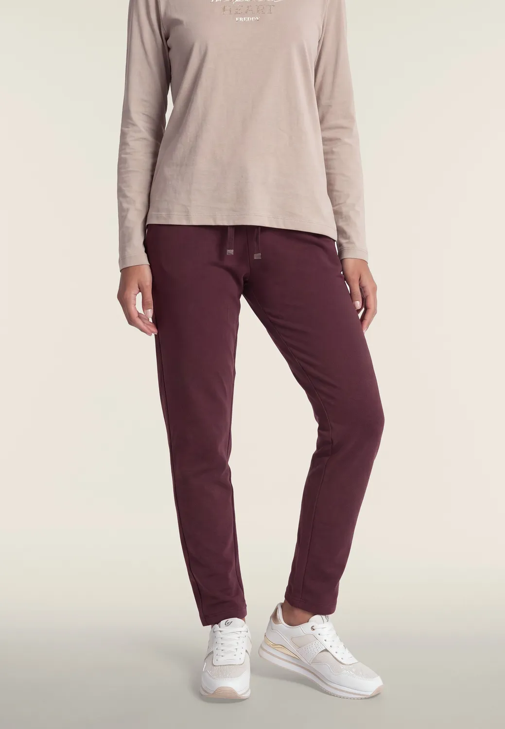 Freddy Modal Damen Sweathose Decadent Rippbund Taschen