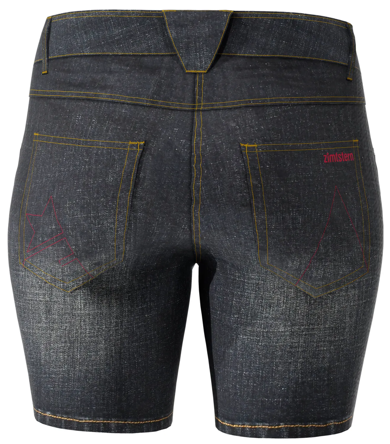 Zimtstern Bikerz Denim Shorts Damen Jeans-Shorts Stretch