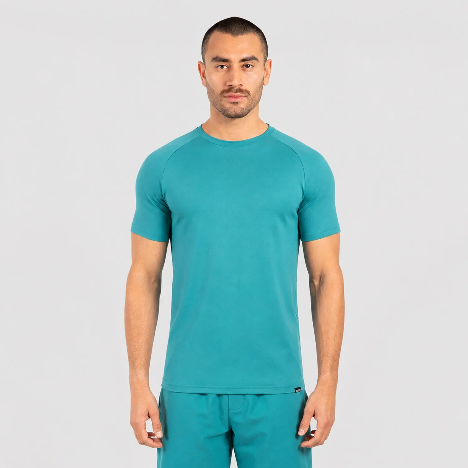 Smilodox Delian T-Shirt Herren Schwarz Regular