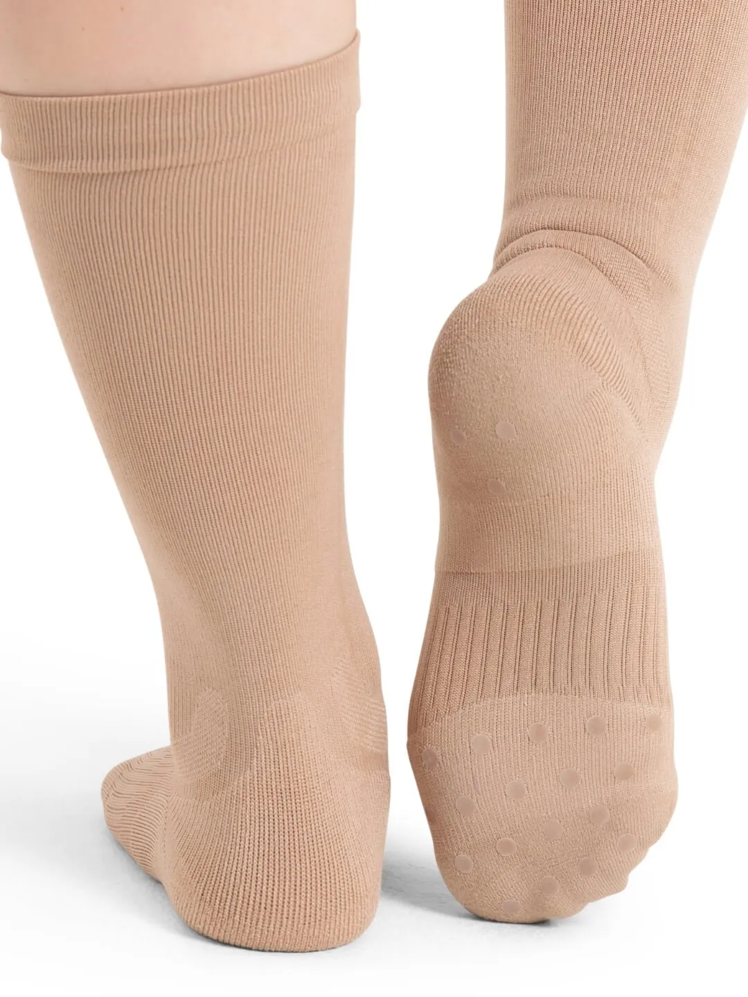 Capezio Lifeknit H073 Socken Skintone 01 Stütz-Kompression