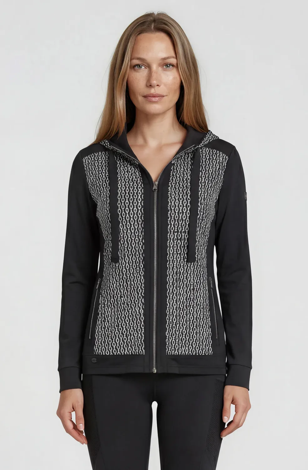 LPO Josefine Sportjacke Damen schwarz leicht