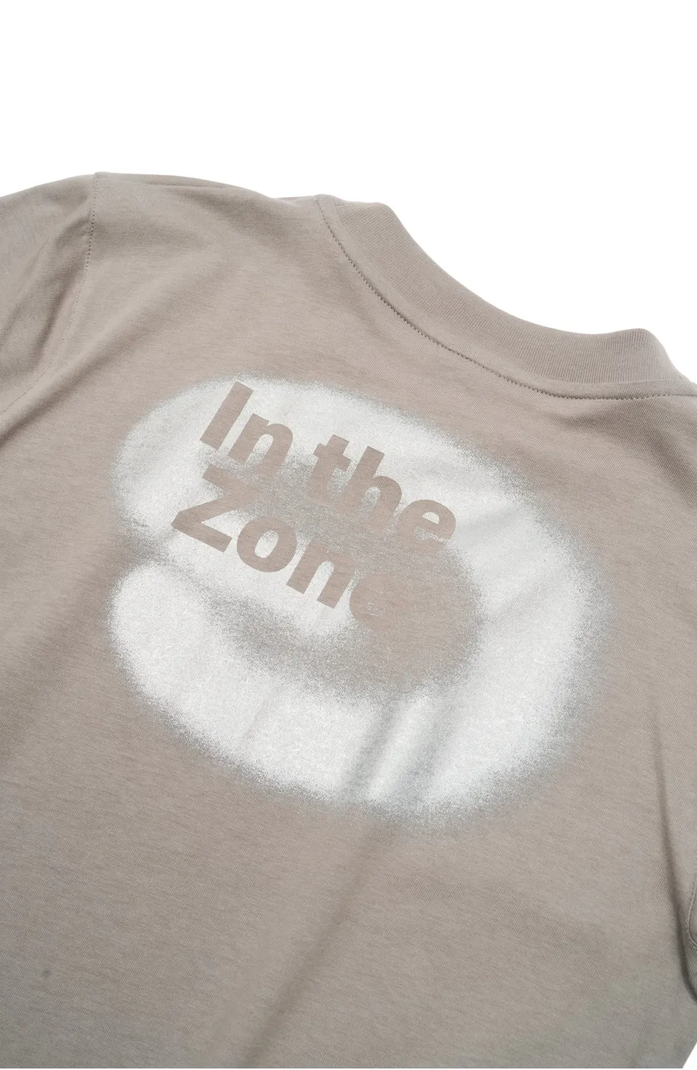 UNNA In The Zone Tee T-Shirt Fog Grey Bio-Baumwolle