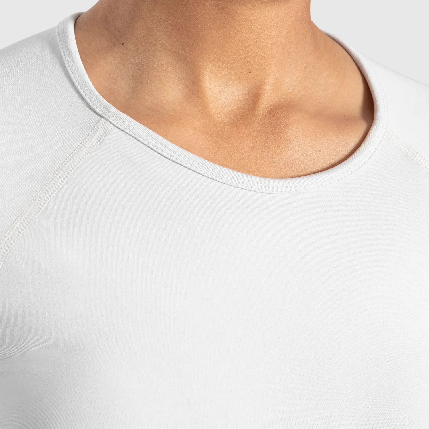 Smilodox Maysa Crop Longsleeve Damen Schwarz
