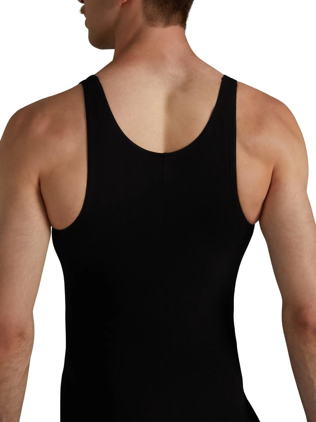 Capezio CC821 Unitard Overall Herren Schwarz Baumwolle
