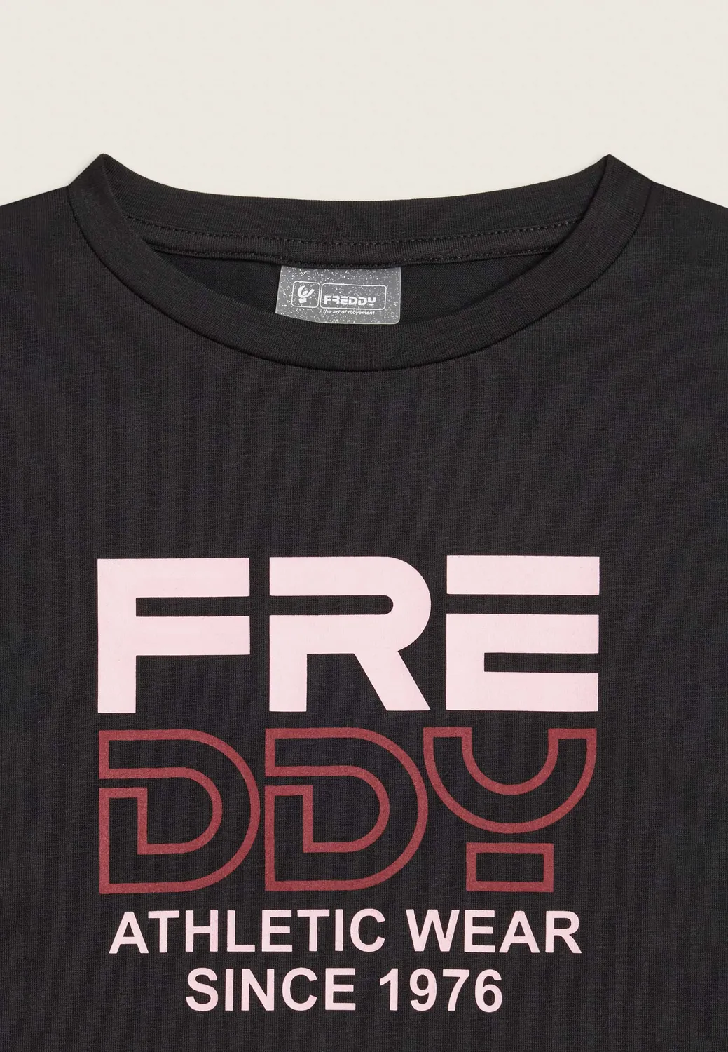 Freddy Athletic Wear Junior Langarmshirt Milk White Baumwolle