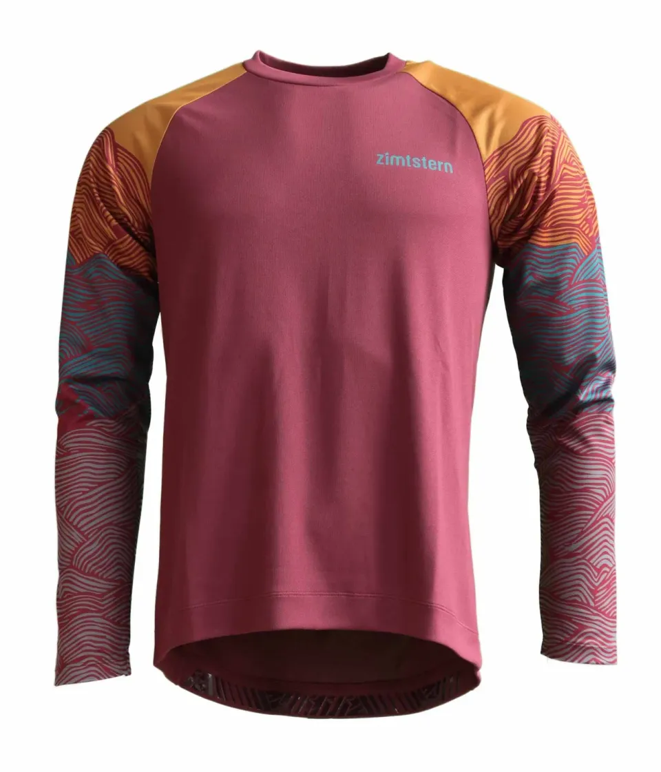 Zimtstern Braapz Herren Langarmshirt recycelt