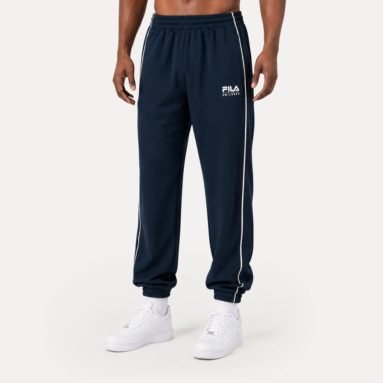 Smilodox x FILA Iseo Jogginghose Schwarz Regular Fit