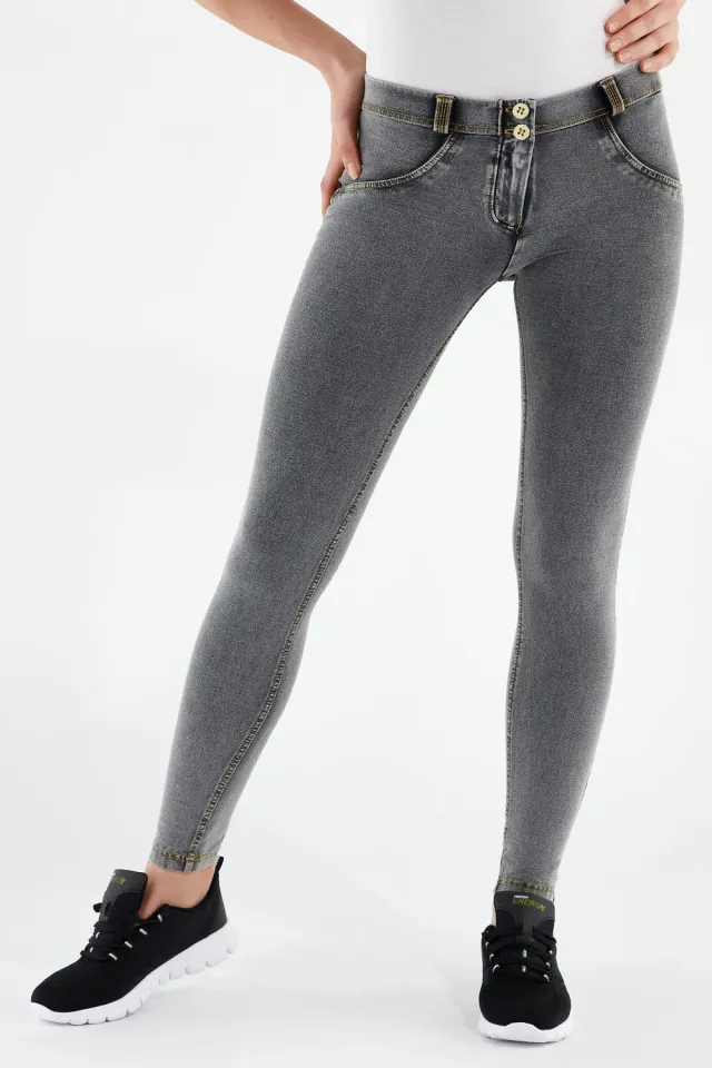 Freddy WR.UP Skinny Jeans Hellblau Shaping Denim