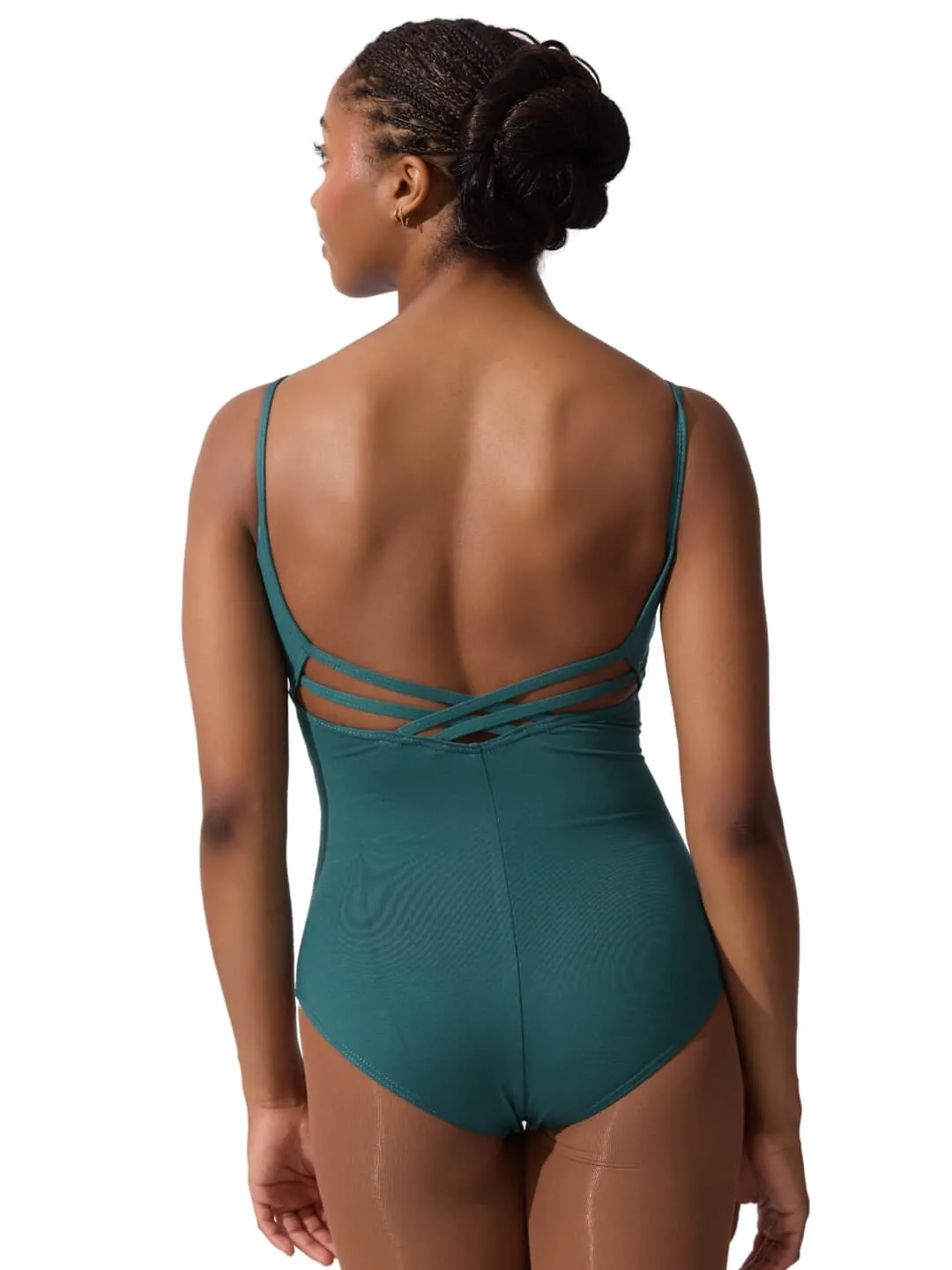 Capezio Studio Collection SE1030W Ballett-Trikot Schwarz Gitterrücken