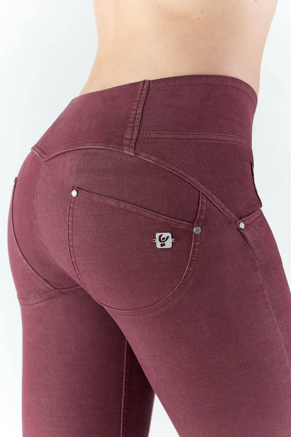 Freddy WR.UP Vita Media Push-up Jeans Weinrot Shaping