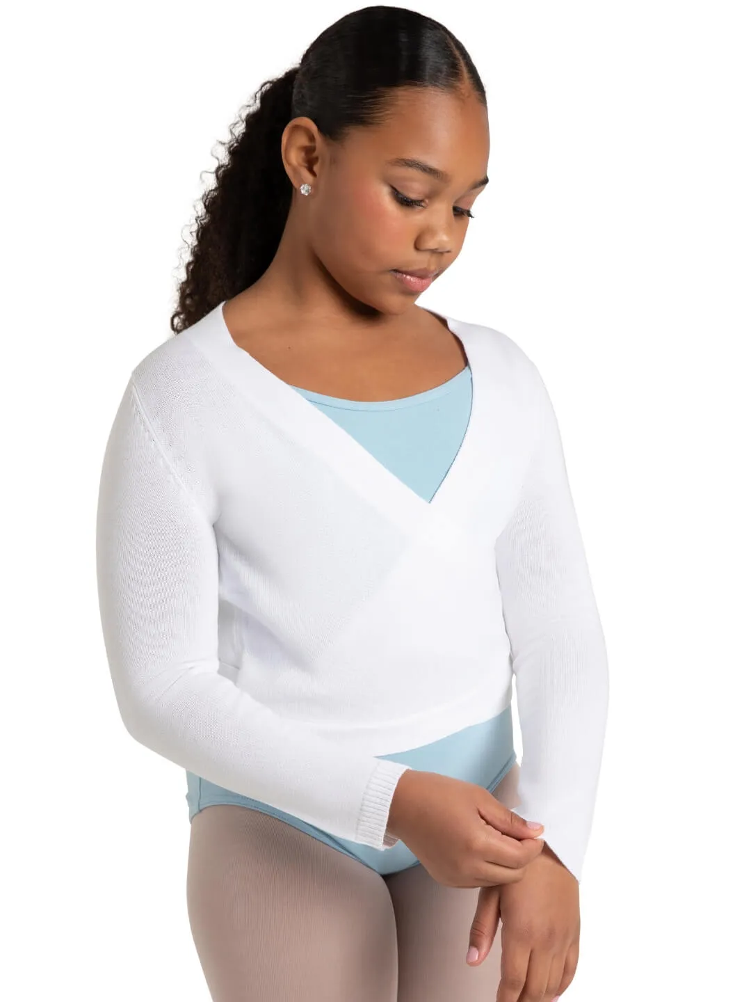 Capezio CK10949C Wickelpullover Mädchen rosa