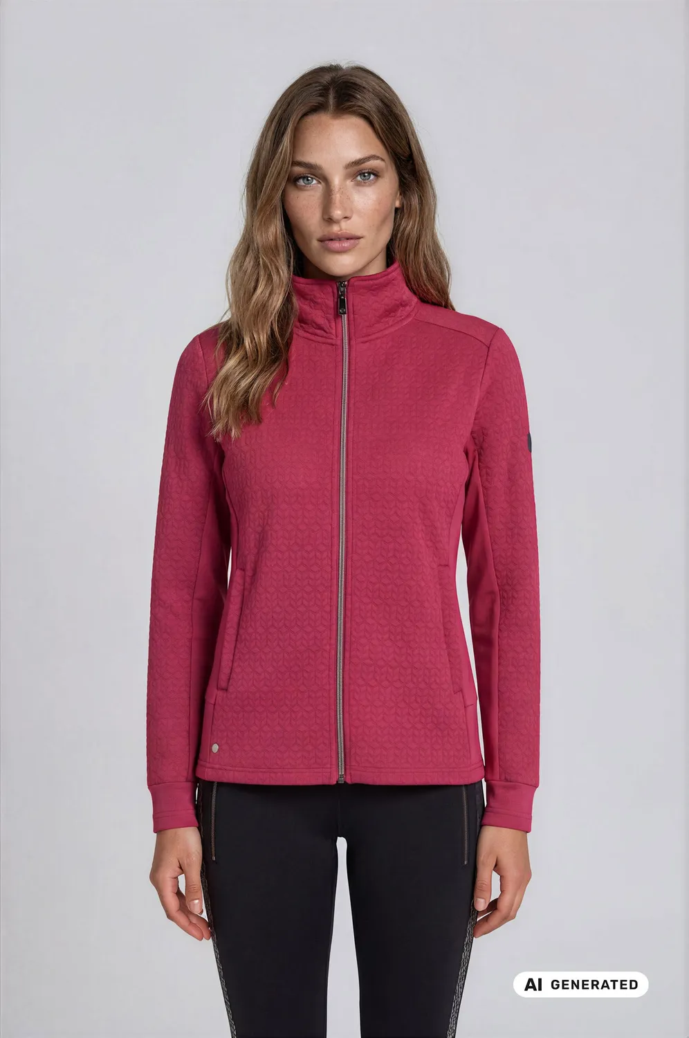 LPO Abigail Sportjacke Damen lila wärmend
