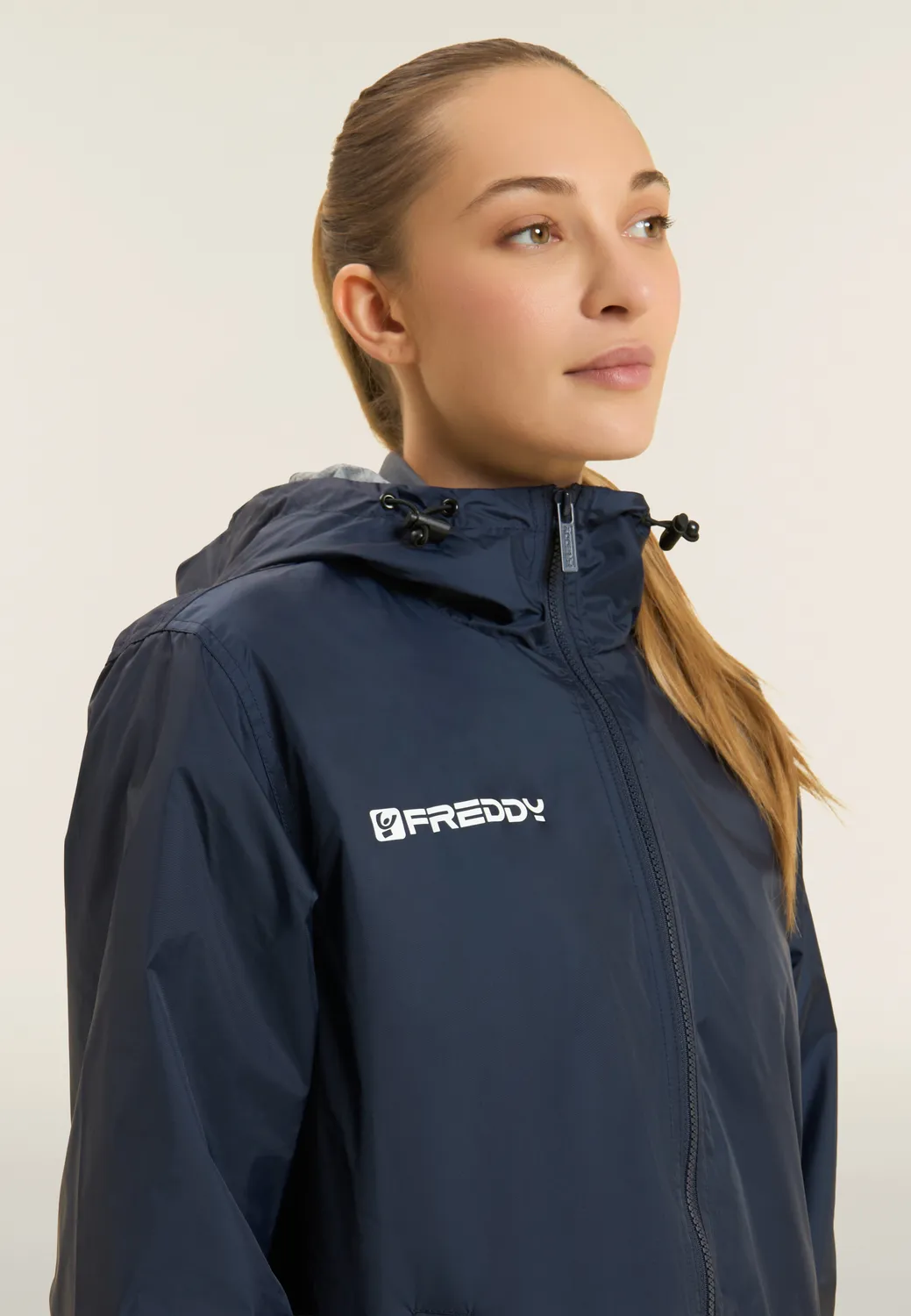 Freddy Regenjacke Unisex Kapuze Dark Sapphire