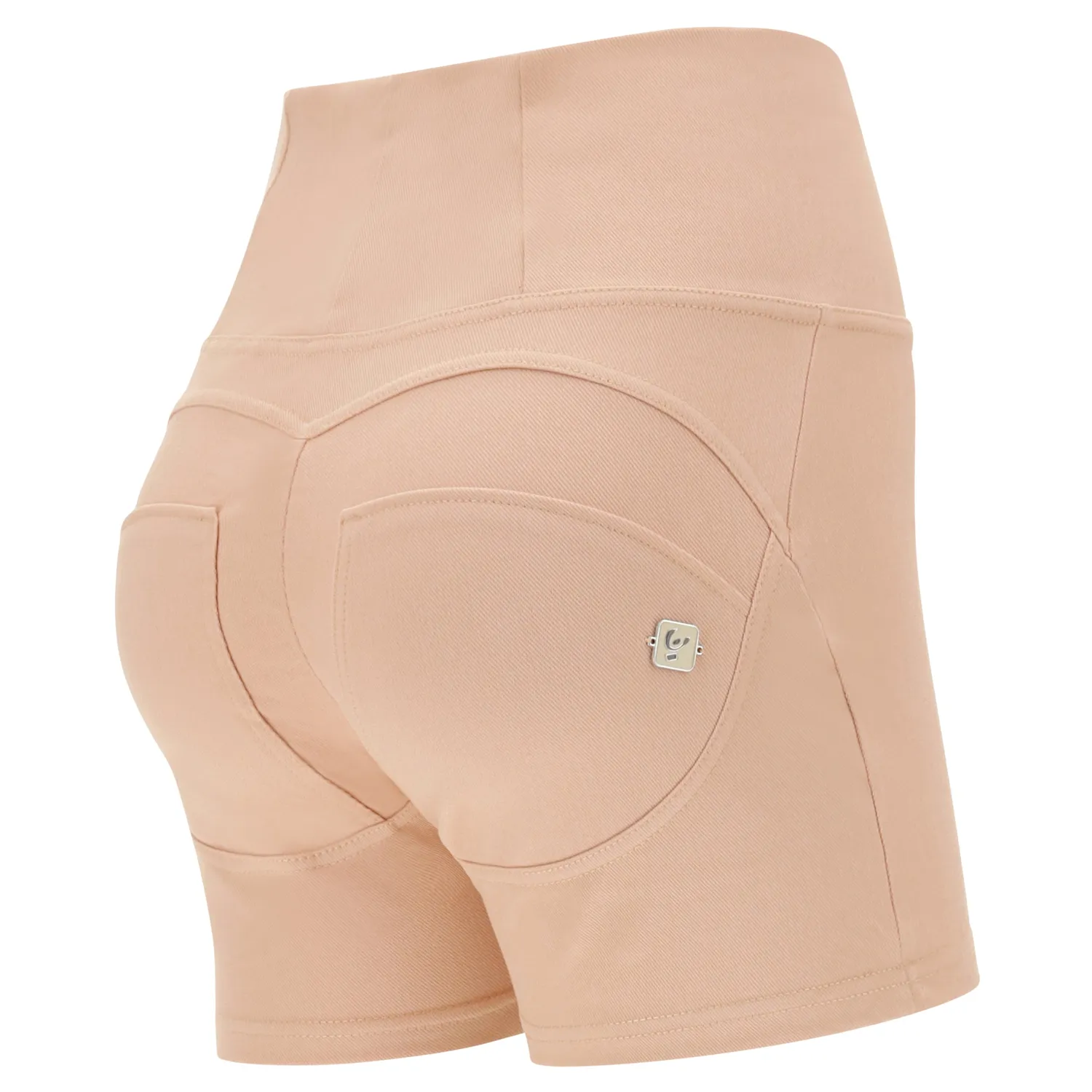 Freddy WR.UP Shorts High Waist Jersey weiß