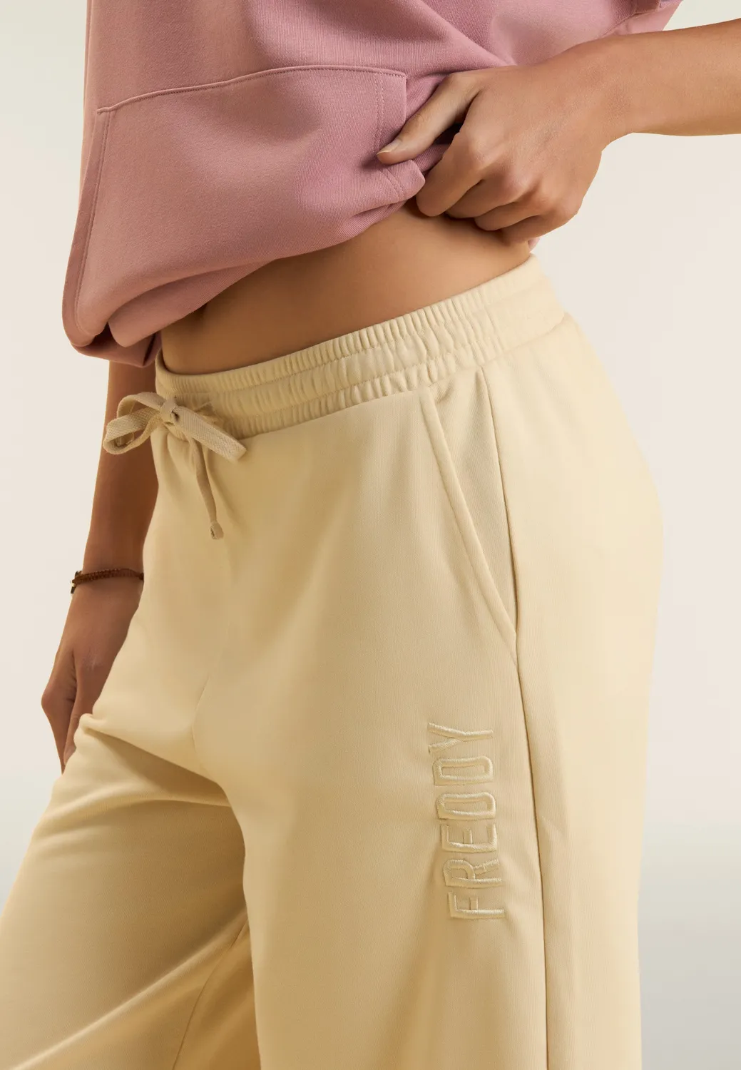 Freddy Bermuda Oversize Sea Spray weiche Sweatshorts