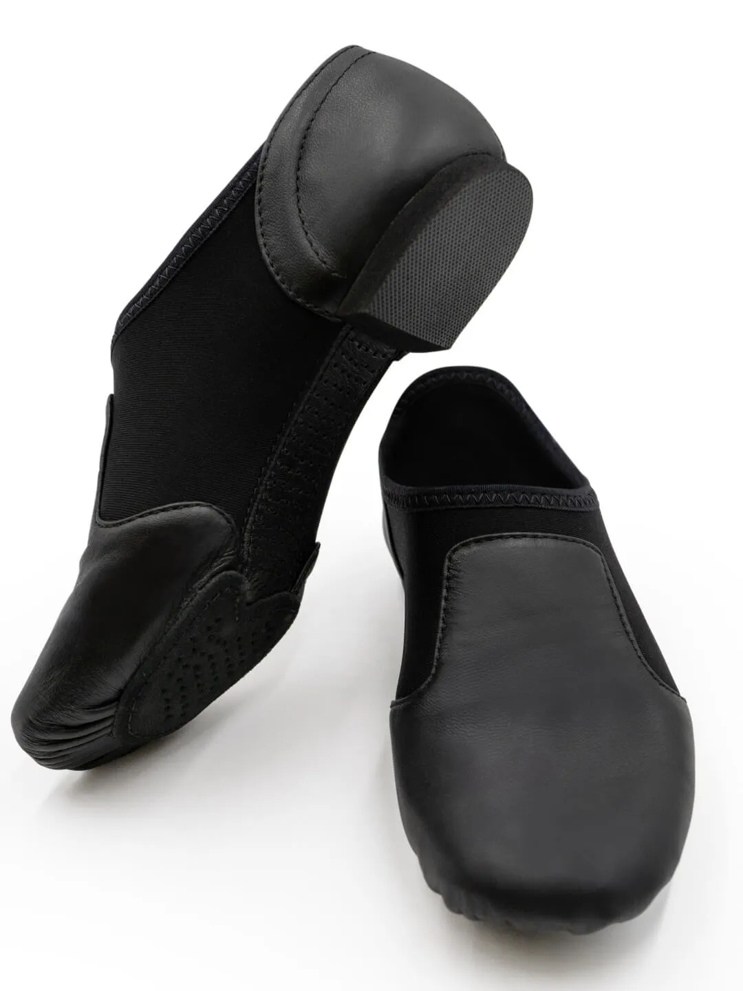 Capezio Jazz Glove CG33W Jazzschuh Schwarz belüftet