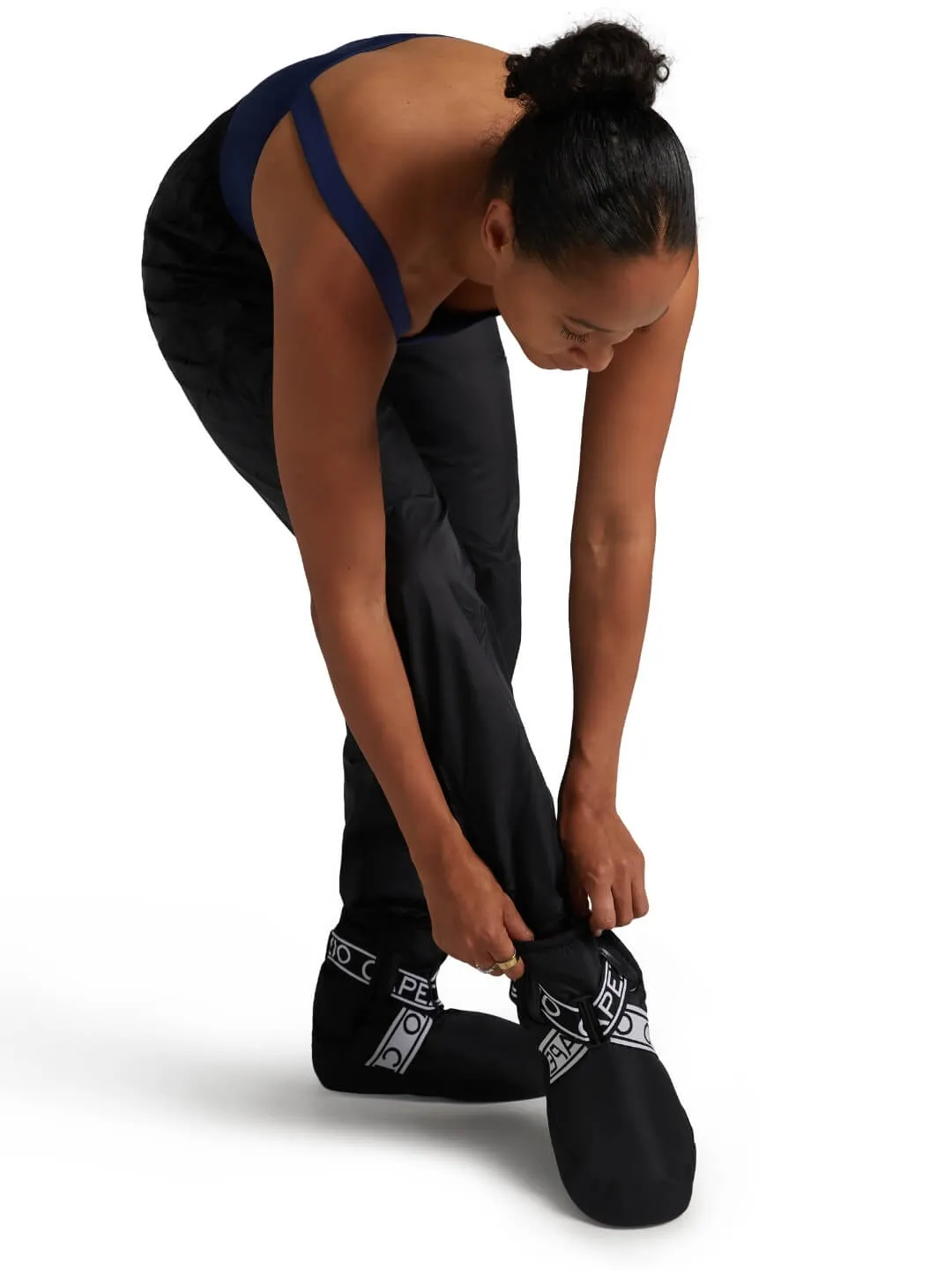 Capezio Varsity VAR100 Warmup Booties Schwarz wärmend