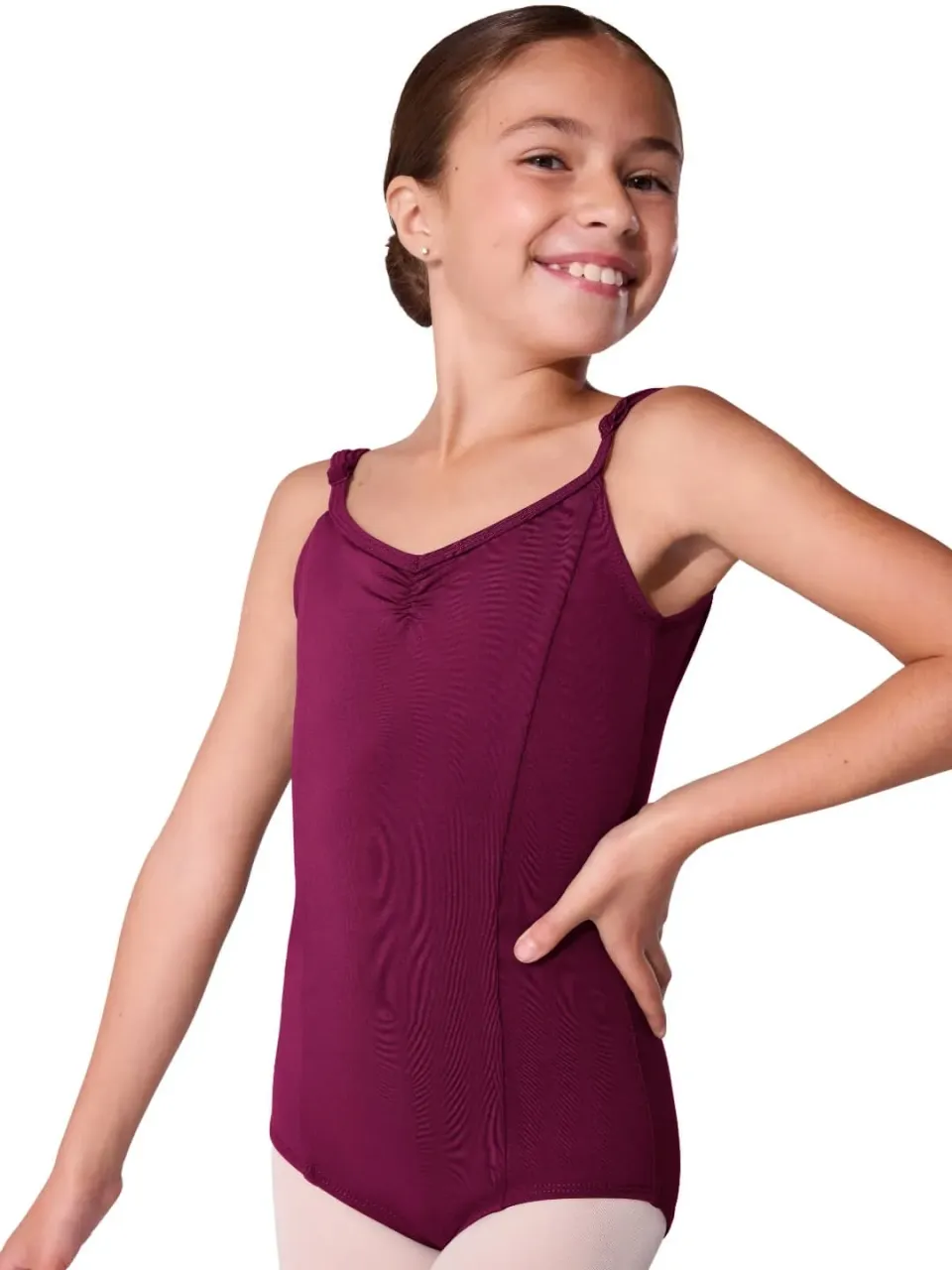 Capezio Essentials ES1001C Kinder-Trikot Schwarz verstellbar