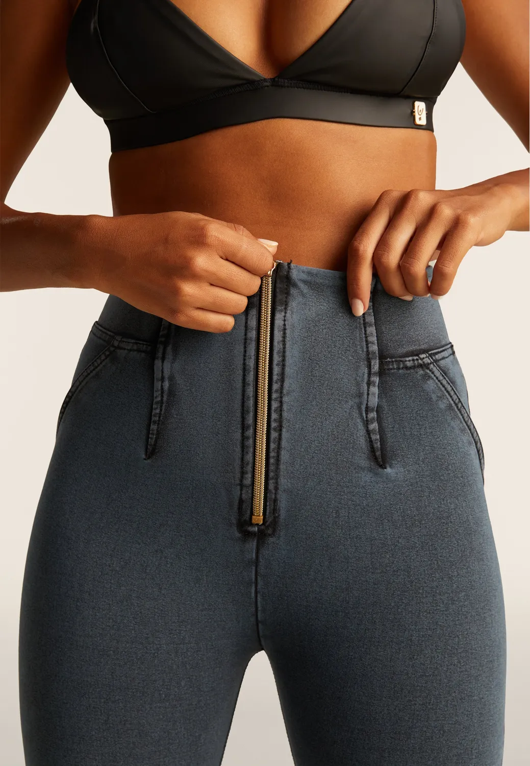 Freddy WR.UP 7/8 Jeggings High Waist Ice Wash