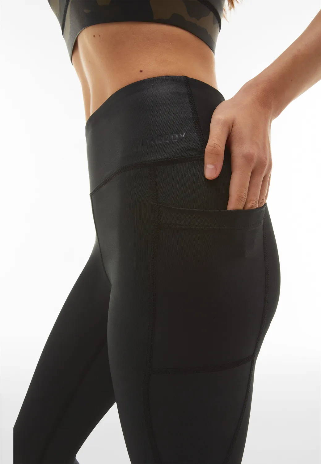 Freddy SuperFit 7/8 Leggings recycelt Schwarz