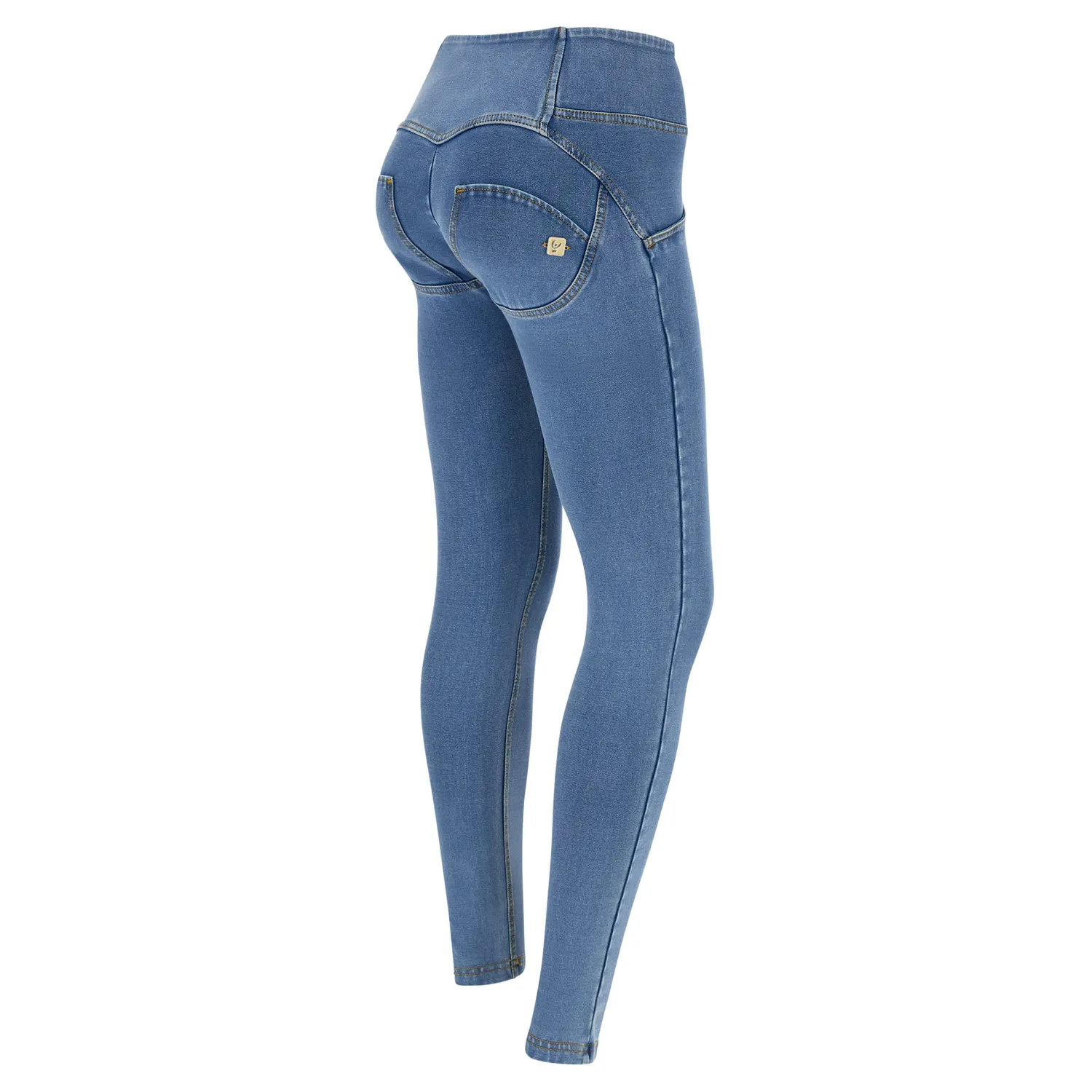 Freddy WR.UP 7/8 Superskinny Jeggings Gray Jeans Bio-Baumwolle