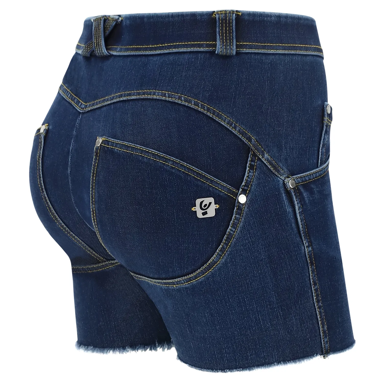 Freddy WR.UP Push-up Denim Shorts dunkelblau