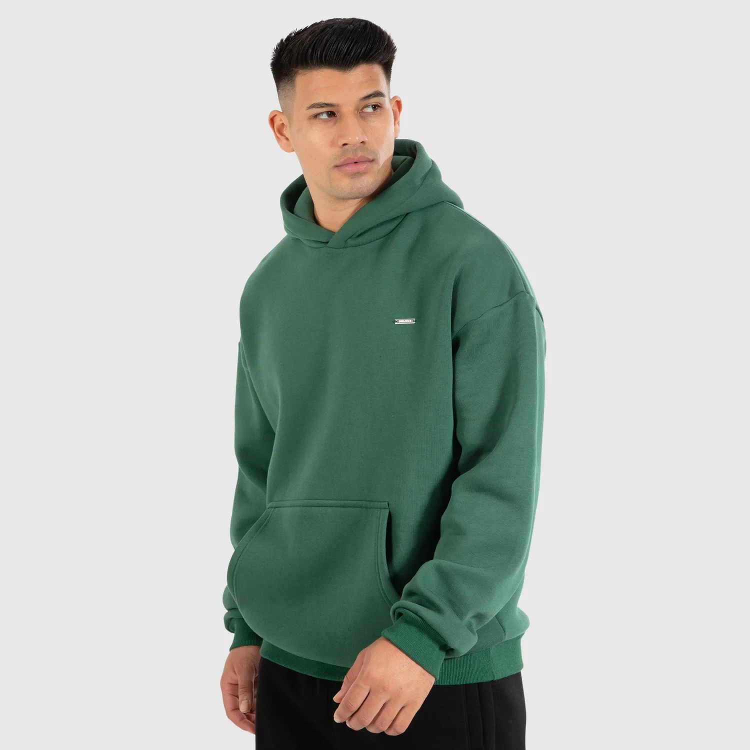Smilodox Sorea Dawson Hoodie Schwarz Oversize Basic