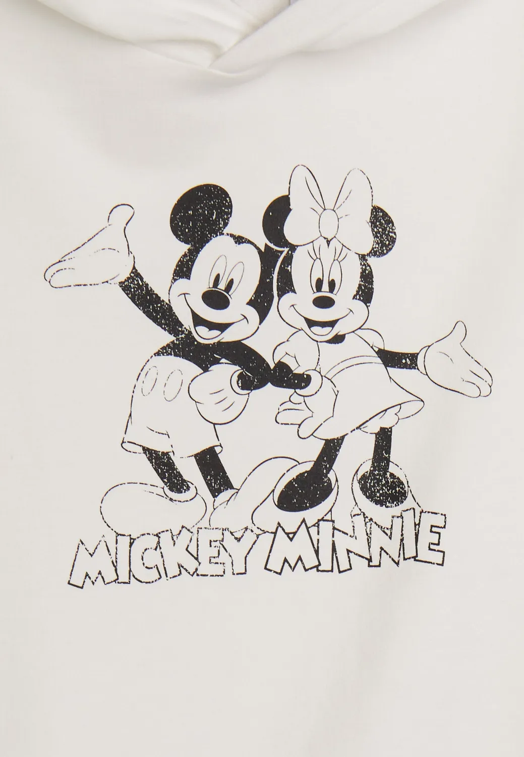 Freddy Mickey & Minnie Hoodie Weiß BW721L
