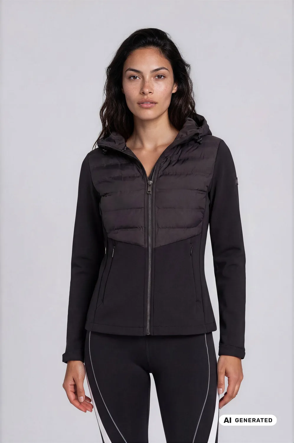 LPO Phoebe Softshelljacke schwarz winddicht