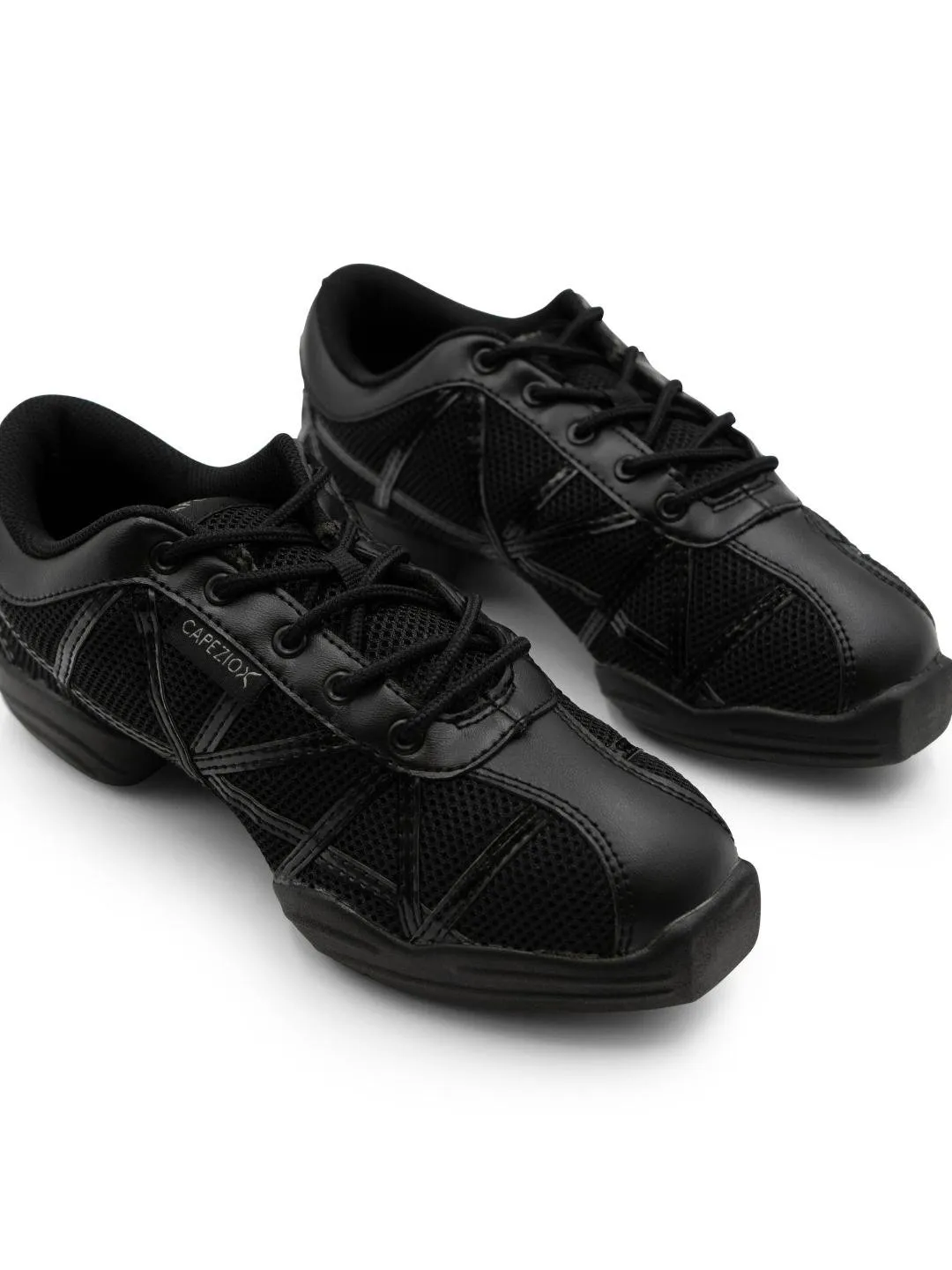 Capezio Web DS19 Dansneaker Schwarz atmungsaktiv