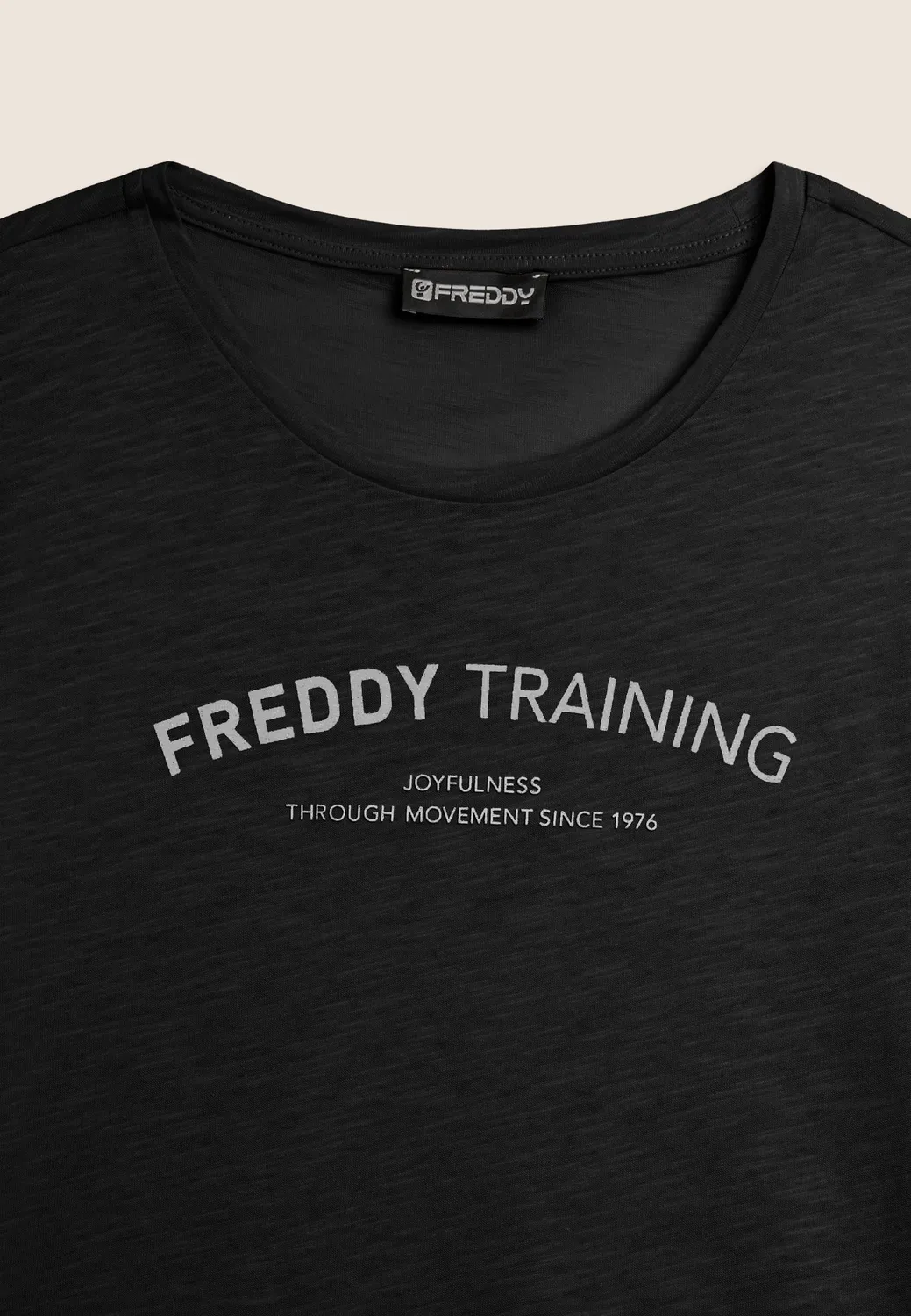 Freddy Training T-Shirt meliert Dunkelblau Regular