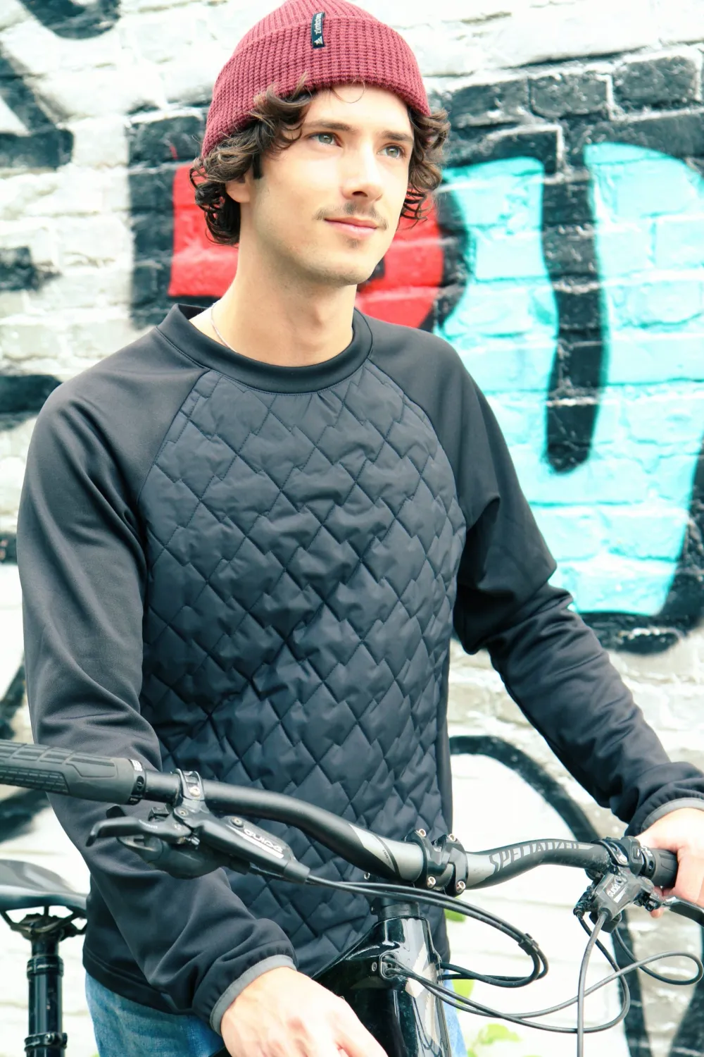 Zimtstern Spinz Hybrid Sweater Herren Pullover wattiert