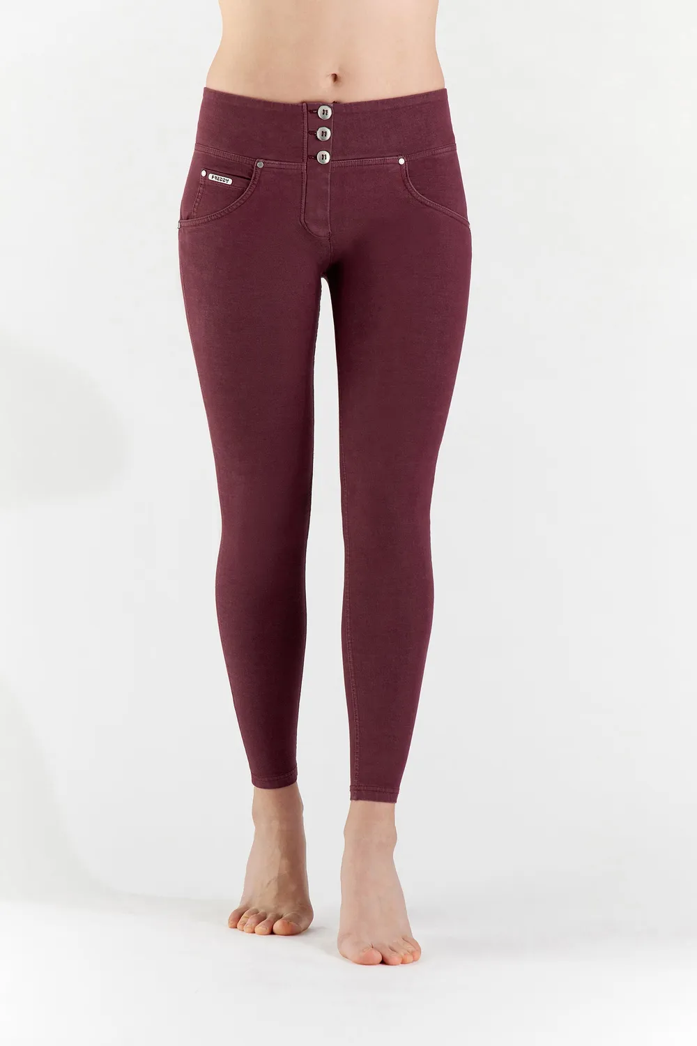 Freddy WR.UP Vita Media Push-up Jeans Weinrot Shaping