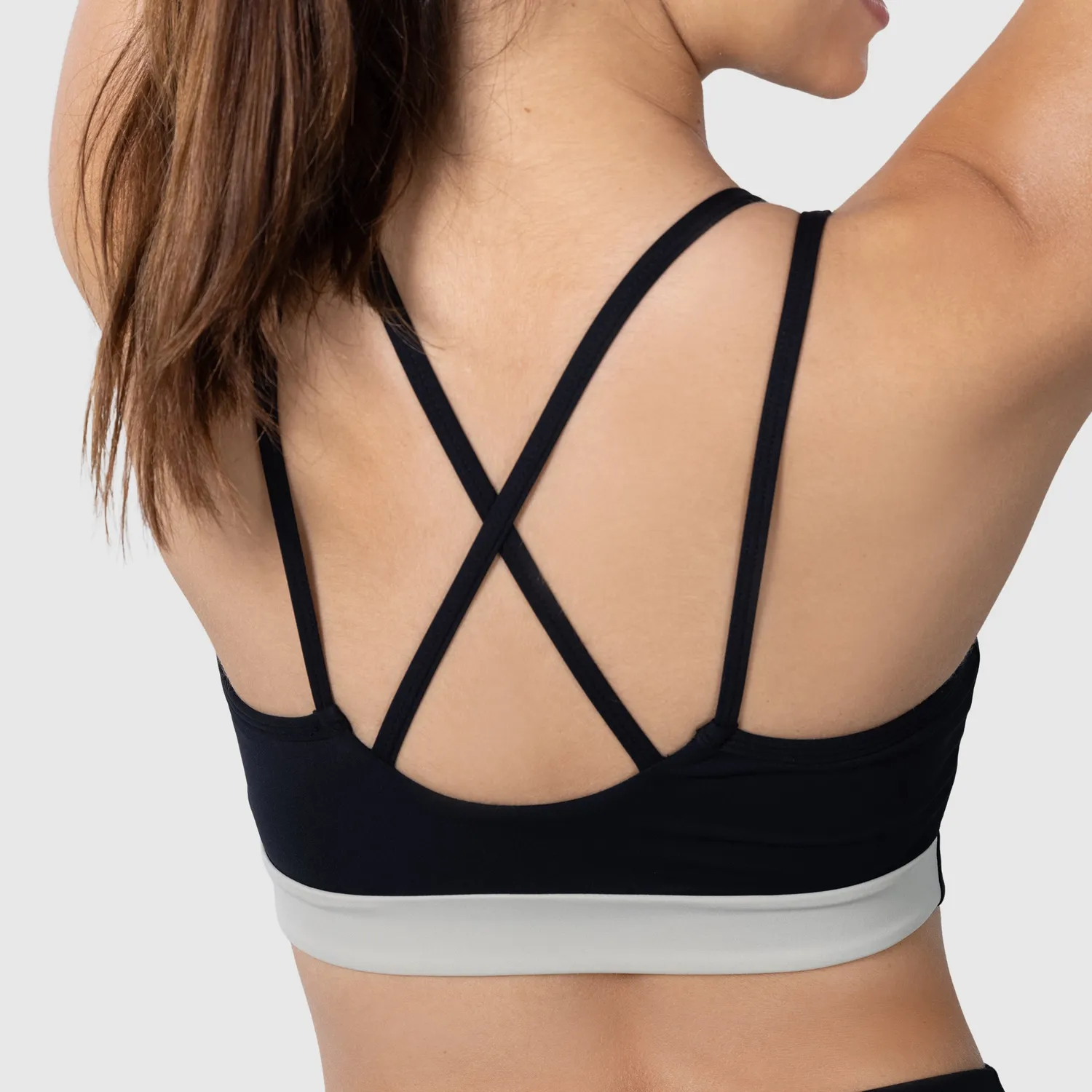 Smilodox Advanced Vickie Sport BH Damen Schwarz Shaped Fit