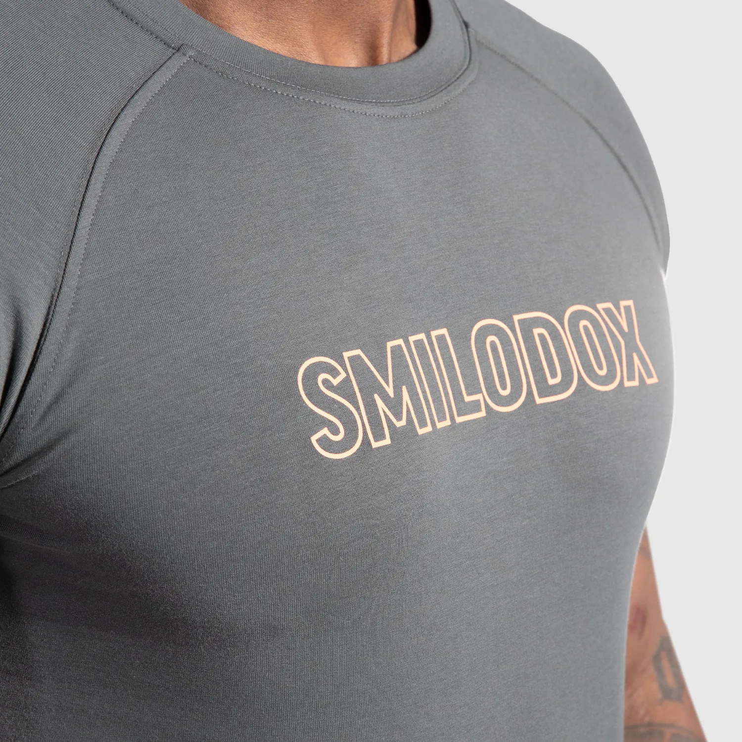 Smilodox Lunara Timmy T-Shirt Schwarz Baumwolle