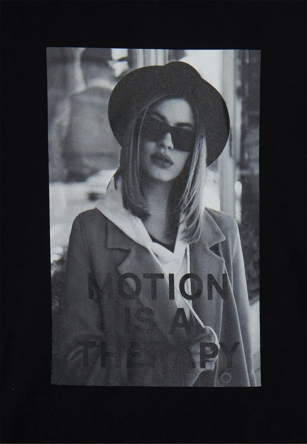Freddy Regular T-Shirt Damen Jersey Schwarz mit Fotoprint