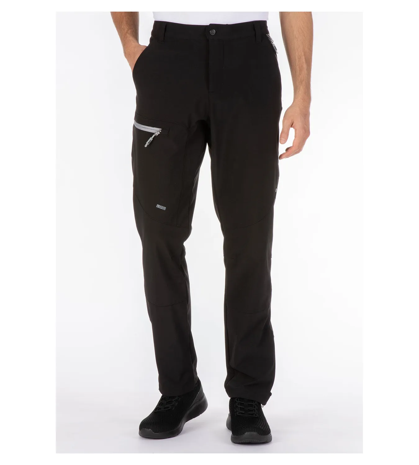 LPO Tizian Herren Softshellhose schwarz winddicht