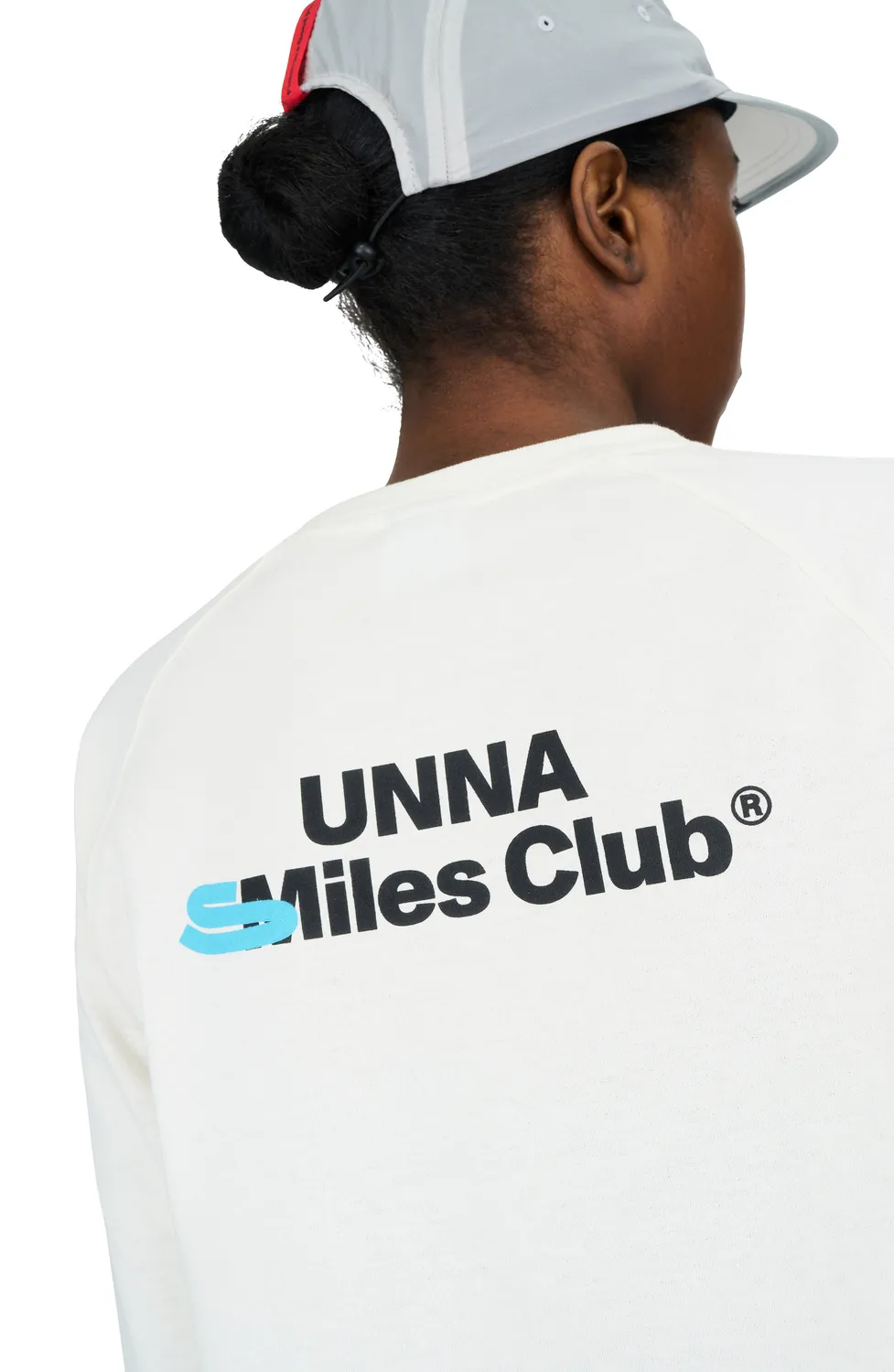 UNNA Smiles Club Tee LS W Longsleeve Vanilla White Bio-Baumwolle