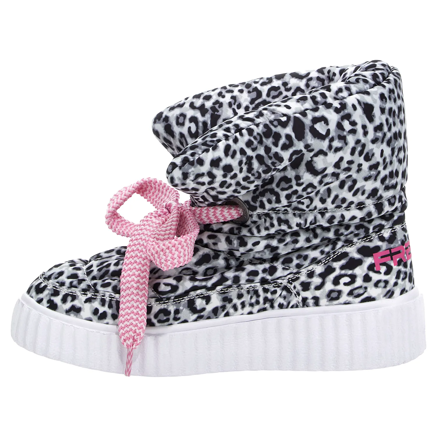 Freddy Puff Boot Sneaker-Stiefel Animalier gefüttert
