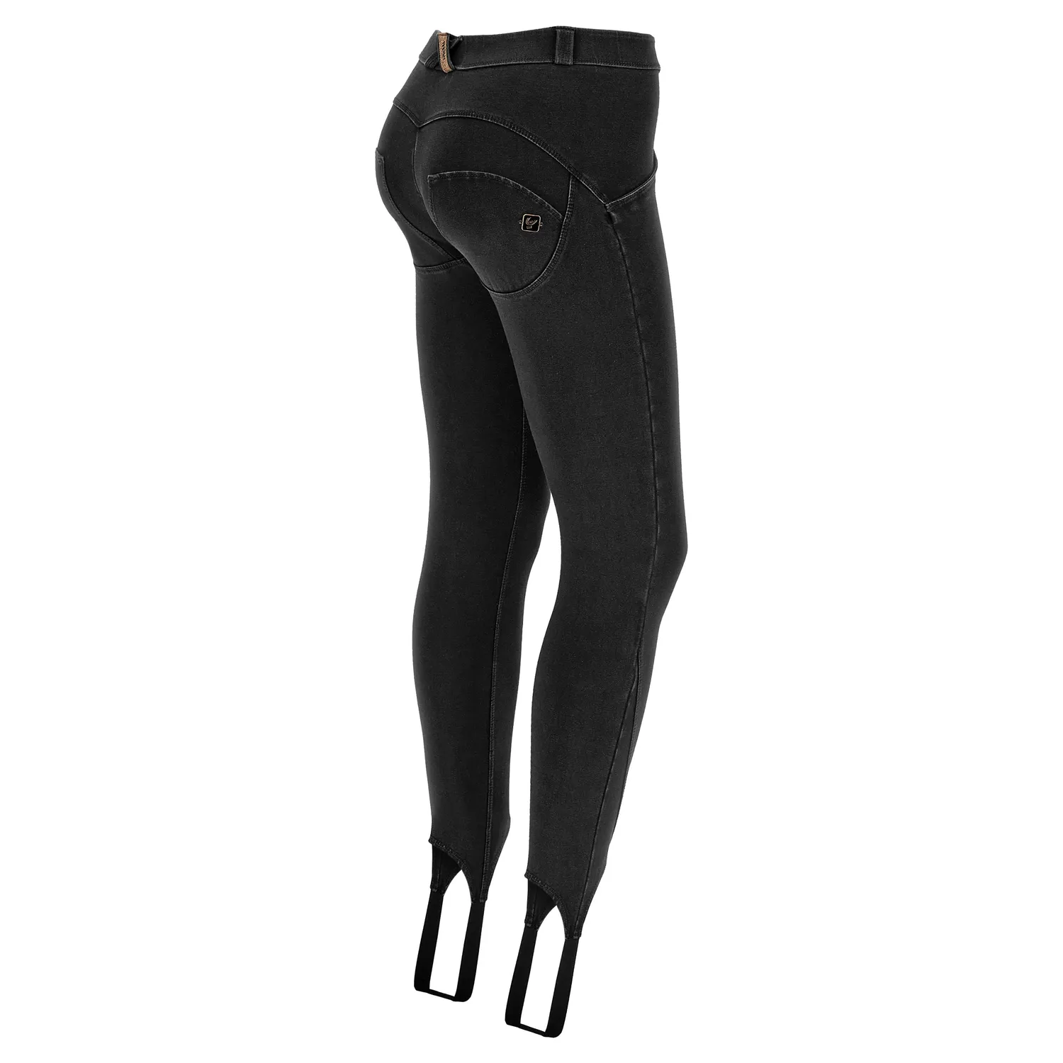 Freddy WR.UP Jeggings Push-up Steigbügel Schwarz Shaping