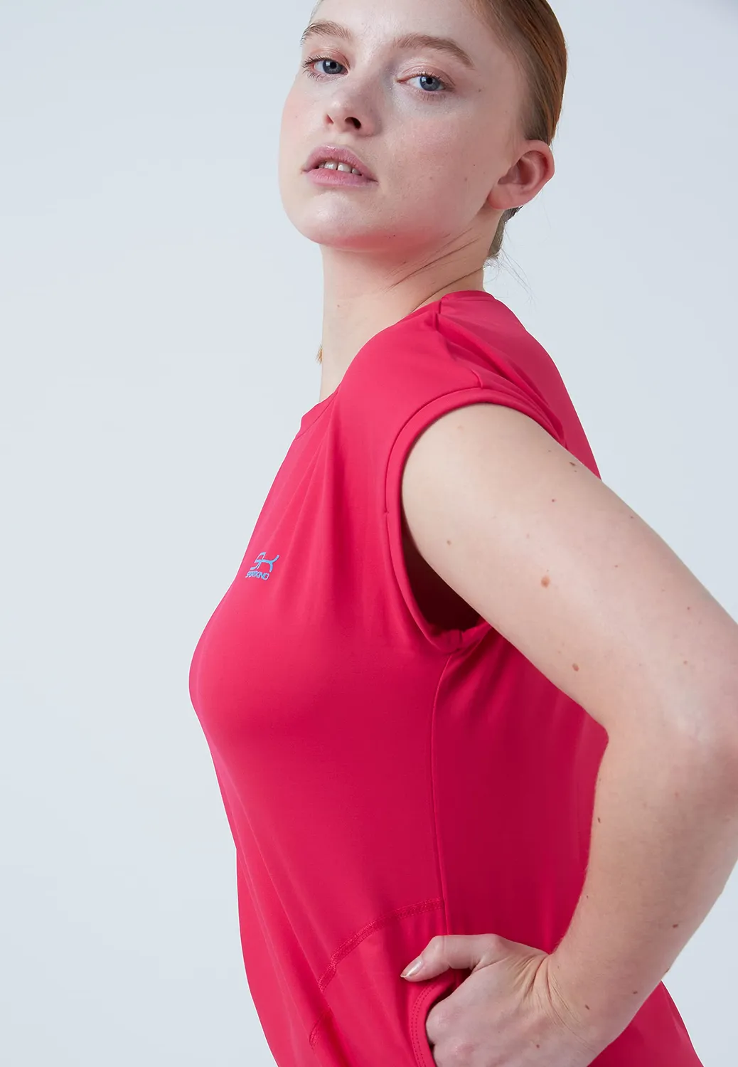SPORTKIND Loose Fit Tenniskleid Kleid mit Taschen atmungsaktiv UV-Schutz