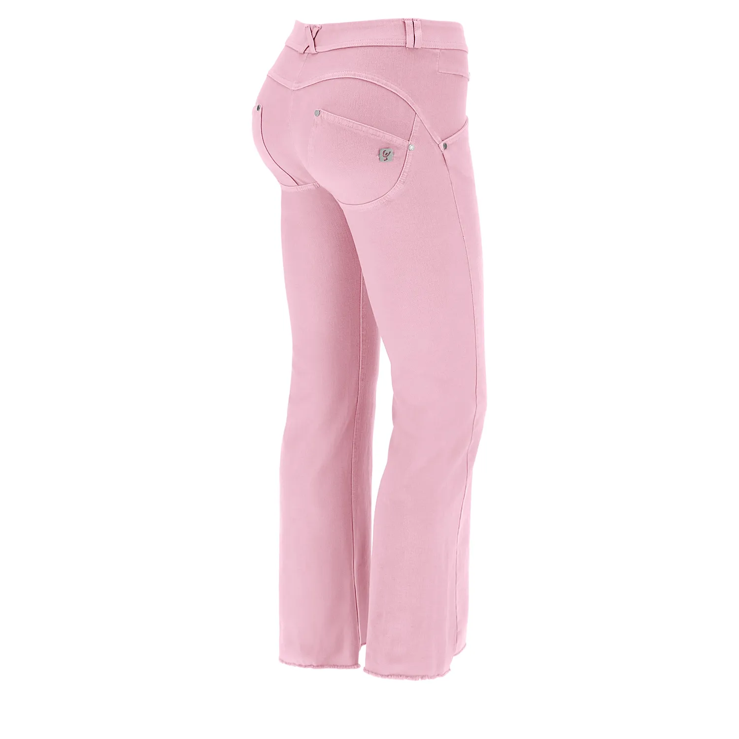 Freddy WR.UP 7/8 Flare Distressed Hose Coral Blush Push-up