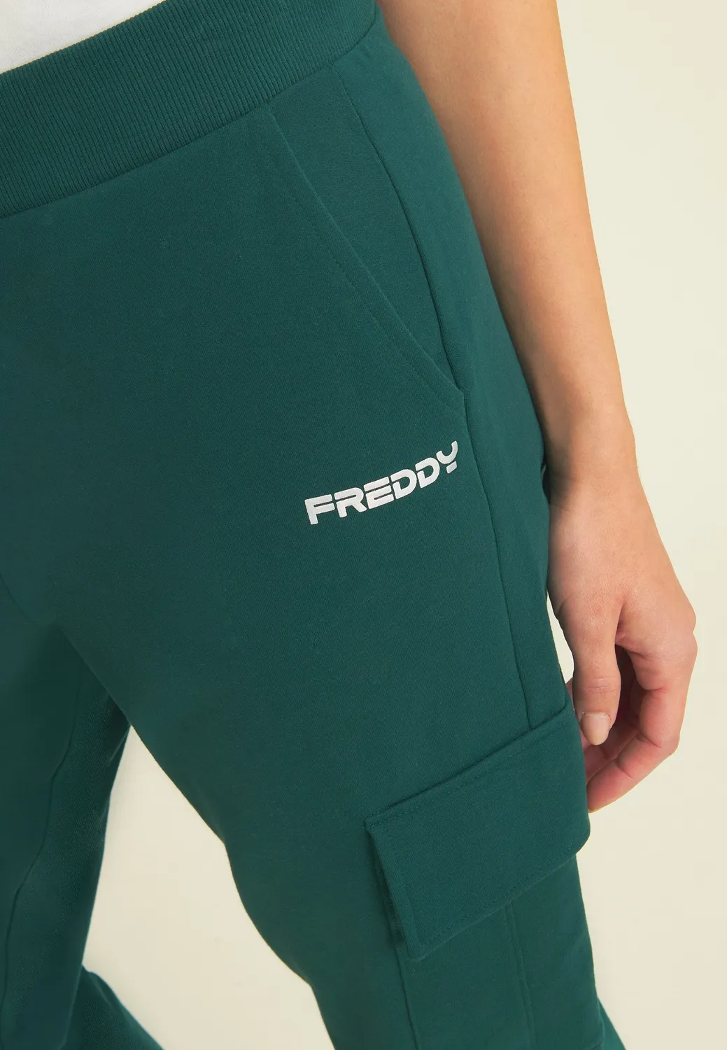 Freddy Cargo Sweathose mit Seitentaschen Anthracite