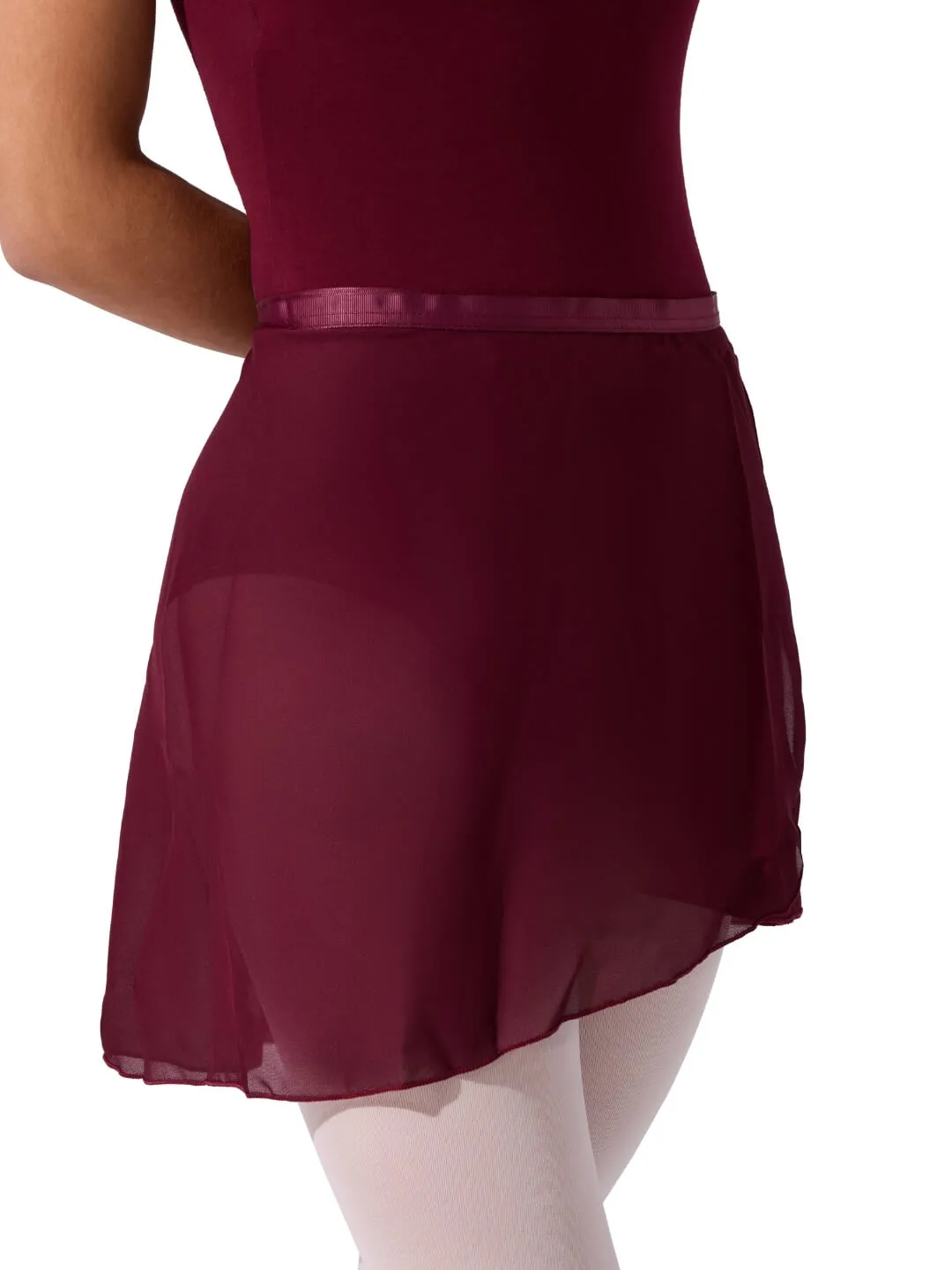Capezio Class Collection N272 Wickelrock Schwarz Chiffon