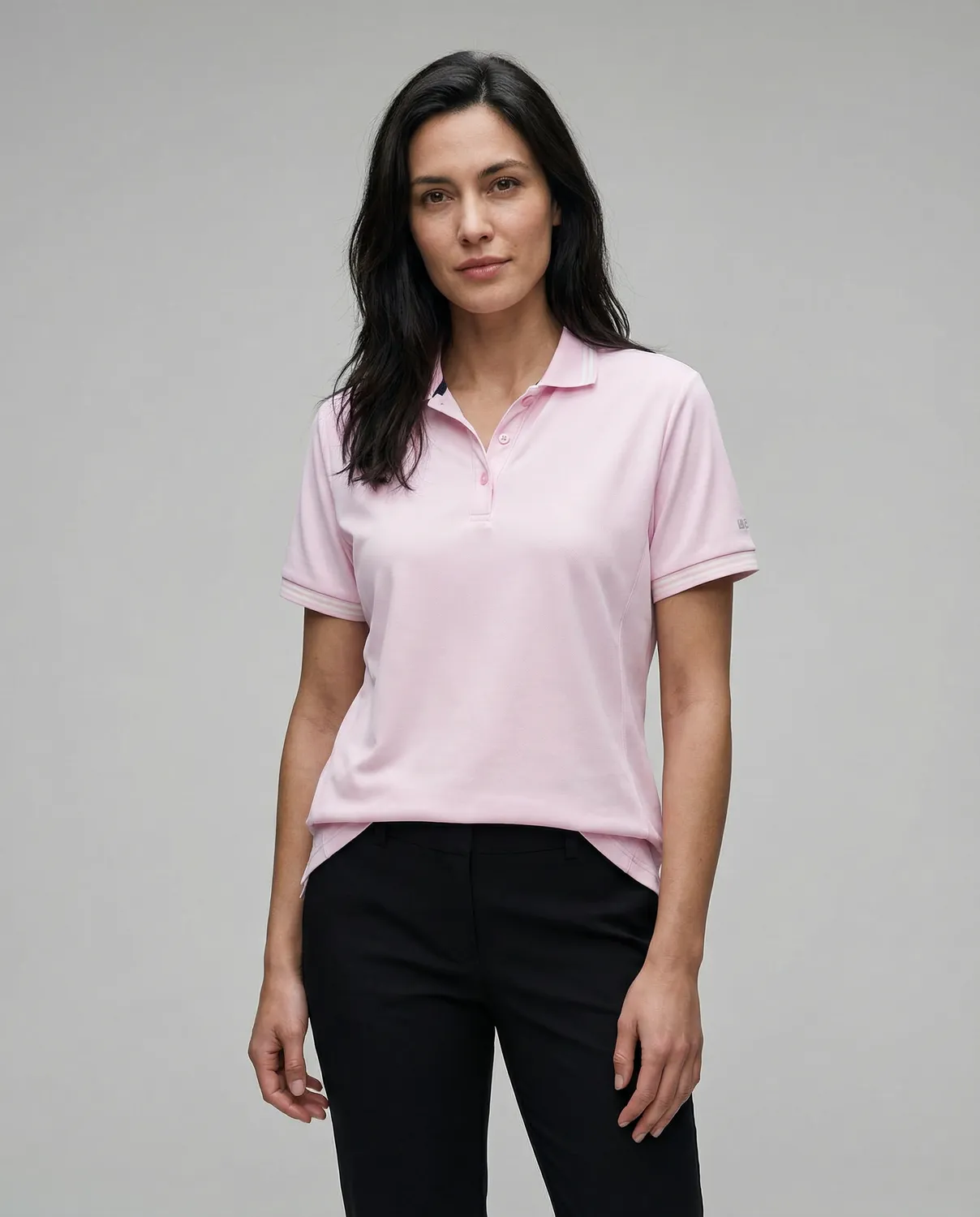 LPO Amanda 3 Funktionspolo rosa elastisch