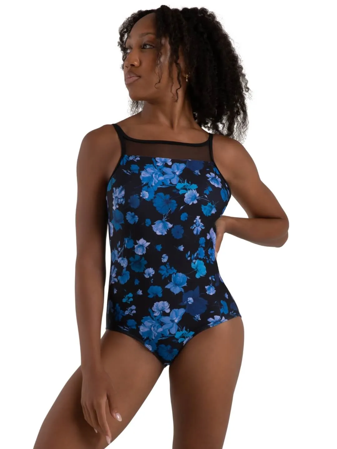 Capezio Coastal Bloom Rosemary 12268W Ballettanzug Mesh