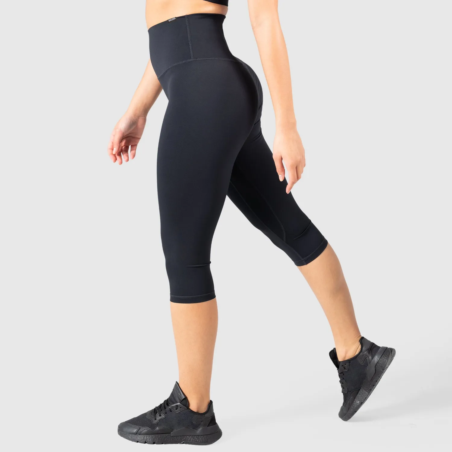 Smilodox Amaze Pro Raisa Capri-Leggings 3er-Pack schwarz blickdicht